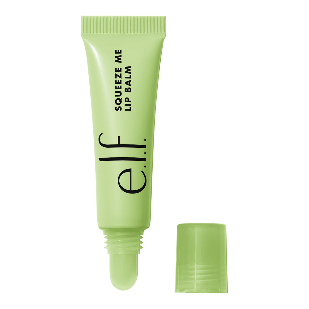 e.l.f. Squeeze Me lip balm tube delivering lightweight hydration and sheer color.