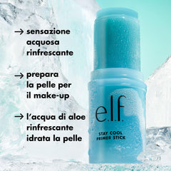 e.l.f. Stay Cool Primer Stick quick, mess-free on-the-go application.