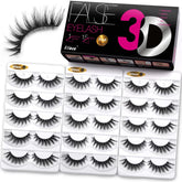 Eliace cat-eye 3D mink lashes pack adds dramatic depth with light feel