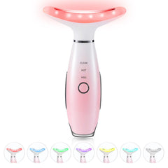 ELISHINE neck & face massager front view for a soothing skincare routine