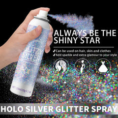 Elitles Made brillo holográfico para peinado con efecto duradero
