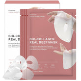 Elixbloom Bio-Collagen Face Mask packaging showcasing deep hydration benefits