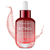 The Beauty Elixir Retinol Serum para rostro, envase elegante para rutina diaria.