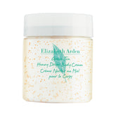 Elizabeth Arden Green Tea Honey Drops Body Cream bottle shows refreshing scent and daily hydration.