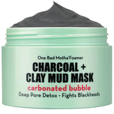 Elizabeth Mott mascarilla efervescente detox en envase, promesa de limpieza suave del rostro