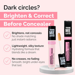 Elizabeth Mott Thank Me Later: aplicación precisa bajo los ojos para una base que hidrata.