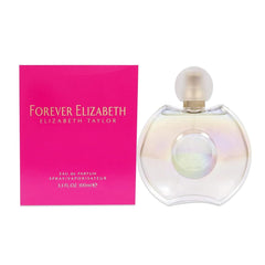 Elizabeth Taylor Forever Elizabeth bottle front view, showcasing premium design and fragrance presence.