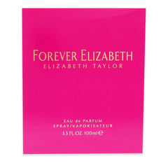 Elizabeth Taylor Forever Elizabeth packaging box with luxe presentation for gifting.