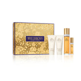 Elizabeth Taylor White Diamonds bottle close-up highlighting a timeless floral scent for evening wear.