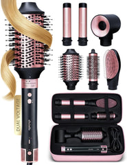 ELLA BELLA 6in1 styler dryer demonstrating powerful airflow for quick drying