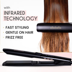 Slim, compact design facilitates easy handling during styling sessions.