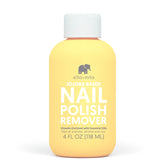 ella-mila jojoba nail polish remover bottle displaying non acetone formula for gentle polish removal