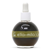 ella-mila Nail Cuticle Oil bottle for deep hydration of dry cuticles.