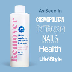 ella-mila nail polish remover on nails—nourishing feel during polish change