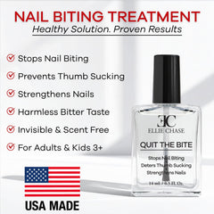 Ellie Chase Deterrent brush enables easy at-home application.