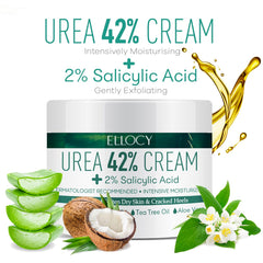 Ellocy Urea Crema para pies: aplicación rápida y fácil en casa.