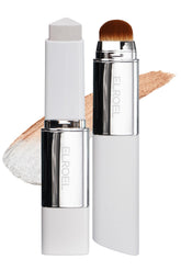 ELROEL Blanc Cover Stick V White swatch shows color-change for natural look