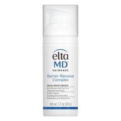 EltaMD Barrier Renewal Complex bottle pump for daily hydration of dry skin.