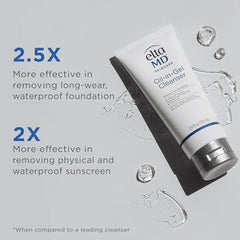 Pour action reveals a silky oil ideal for makeup removal.