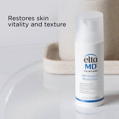Fragrance-free EltaMD PM Restore formula for sensitive skin