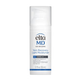 EltaMD Skin Recovery Light bottle pump shown for easy daily oil-free hydration.