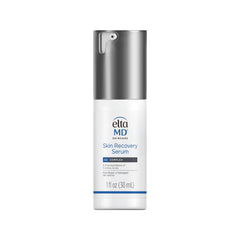 EltaMD Skin Recovery Serum bottle with pump indicating redness relief potential