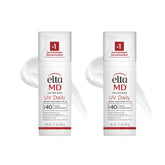 EltaMD UV Daily SPF 40 bottle pump provides daily mineral protection for dry skin.