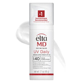 EltaMD UV Daily SPF 40 bottle pump shown for daily mineral sun protection