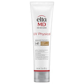 EltaMD UV Physical tinted sunscreen bottle shown for durable sun protection on the go every day