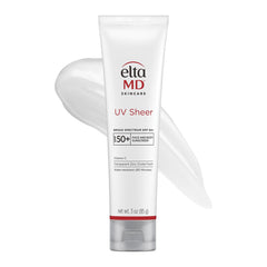 EltaMD UV Sheer SPF 50+ face sunscreen offers a matte finish for daily protection