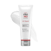 EltaMD UV Sport sunscreen lotion tube front view ready for outdoor protection