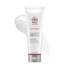 EltaMD UV Sport sunscreen lotion tube front view ready for outdoor protection