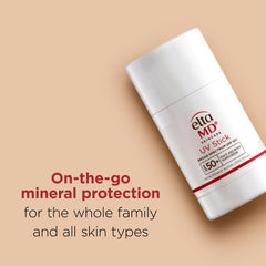 EltaMD UV Stick demonstrates 80-minute water resistance during outdoor activity.