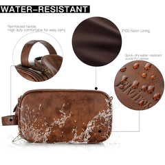 Elviros wet separation compartments keep dry items separated.