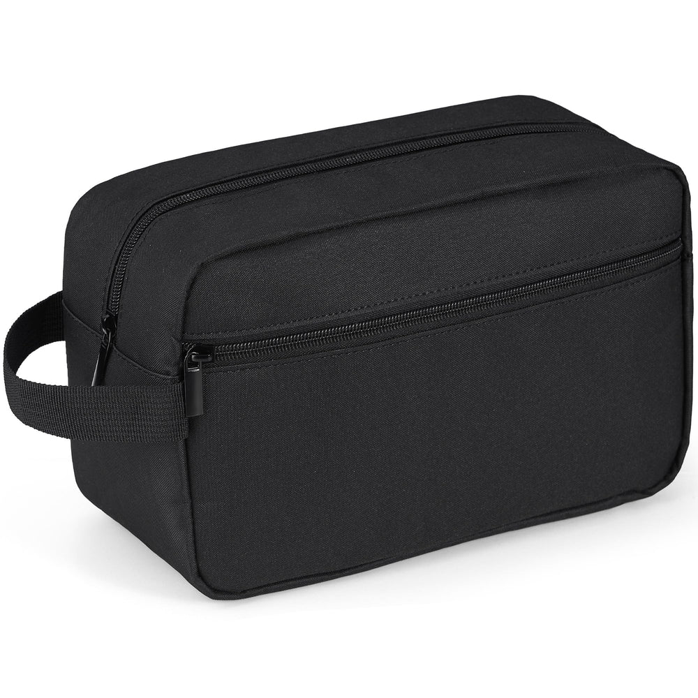Elviros travel toiletry bag main compartment for organized cosmetics.