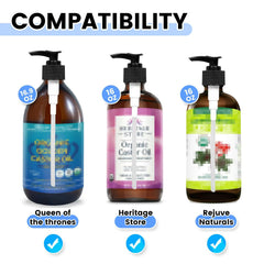 Elvxhke Heritage Store-compatible pump reduces spills during use