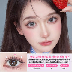 ELYZZA Idol cluster lashes collection shows versatile styles for day-to-night looks.