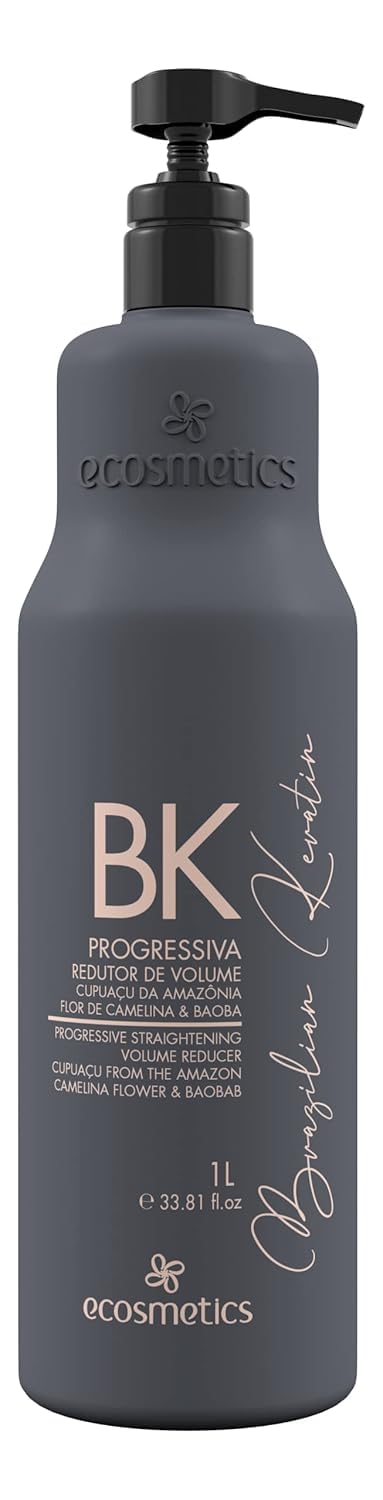 EMAX ECOSMETICS Deluxe Brazilian Keratin bottle for salon-grade at-home results