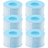 Embagol lash tape blue breathable microporous surface supports comfortable lashes.
