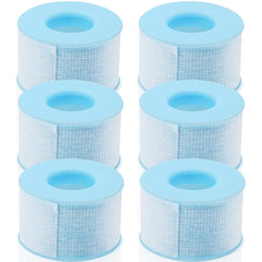 Embagol lash tape blue breathable microporous surface supports comfortable lashes.