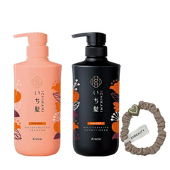 Ichikami EMBEAUTY champú en botella para hidratación suave del cabello
