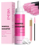 EMEDA Lash Shampoo Kit con espuma densa para limpieza suave de pestañas