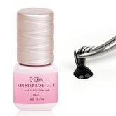 EMEDA Sensitive Open Eyes Lash Cluster Glue 3s bottle pour for gentle, safe application.