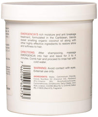 Emergencia: textura cremosa que aporta suavidad y brillo al cabello.