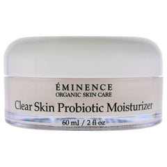 Eminence Clear Skin Probiotic Moisturizer jar front for smooth, even-toned skin