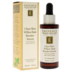 Eminence Organic Clear Skin packaging box highlights clean formulation