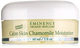 Eminence Vitaskin Calm Skin Chamomile moisturizer bottle gleams, soothing sensitive skin with chamomile and Arnica.
