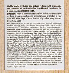Eminence Vitaskin Calm Skin Chamomile cream texture shows quick absorption for combination skin.