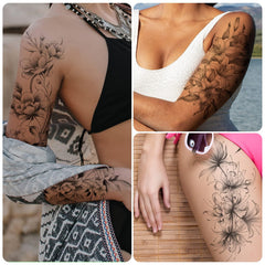 EMOME tatuajes para manga, hombro y brazo, fáciles de aplicar.