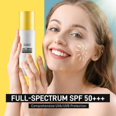 Enaskin Naturals glow finish image demonstrates dewy skin and even complexion.